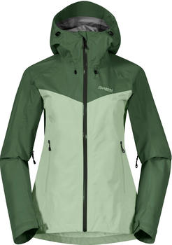 Bergans Skar Light 3L Shell Jacket Women (3059) light jade green/dark jade green