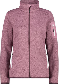 CMP Fleece Jacket Knit-Tech Melange (3H14746) fard-plum