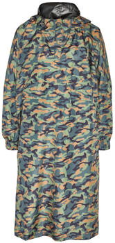 Noisy May Regenponcho Print kalamata