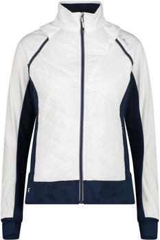 CMP Campagnolo CMP Women's Hybrid Jacket with Removable Sleeves (30A2276) white