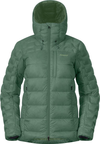 Bergans Magma Medium Down Jacket W/Hood Women (2938) dark jade green
