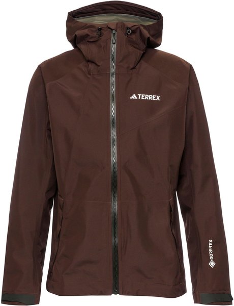 Adidas Man TERREX Xperior GORE-TEX Paclite Rain Jacket shadow brown (IB4260)