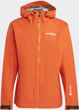 Adidas Man TERREX Xperior GORE-TEX Paclite Rain Jacket semi impact orange (HN2909)