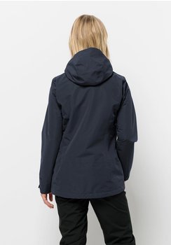 Jack Wolfskin Fernblick 2L Jacket Women night blue – Jack Wolfskin Fernblick 2L Jacket schützt bei Wetterumschwüngen