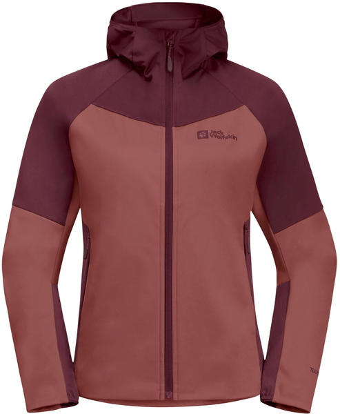 Jack Wolfskin Brisstal Hoody Women apple butter