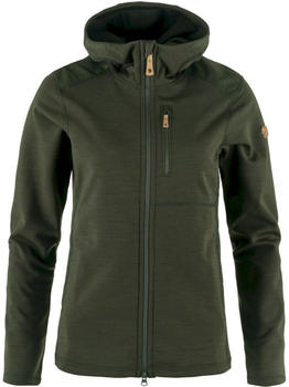Fjällräven Keb Fleece Hoodie W (86990) deep forest
