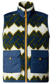 The North Face Men's Royal Arch Vest (NF0A7UJC) shady blue/mountan geo print