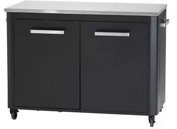 Cozze Outdoor K&uuml;che 120 x 60 x 90 cm schwarz (90526)