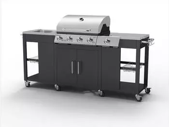 Tepro Petersburg Gasgrill-Küche