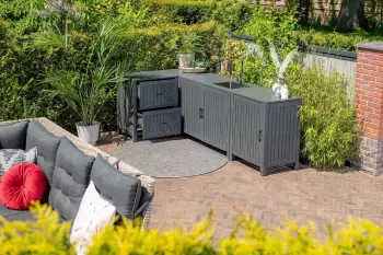 Gardissimo Rudolf Alu Outdoor Küche Spüle Küchenregal (502516) – Gardissimo Rudolf Alu Outdoor Küche mit integrierter Spüle