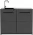 Cozze Outdoor Küche Elements Schrank mit Spüle 110 cm (90982)