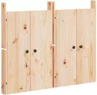 vidaXL T&uuml;ren f&uuml;r Outdoor-K&uuml;che MEPPEL 2 Stk. 50x9x82 cm Massivholz Kiefer