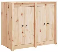 vidaXL Outdoor-K&uuml;chenschrank MEPPEL Massivholz Kiefer