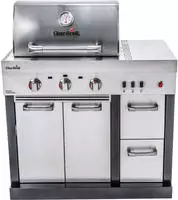 Gasgrill Char-Broil Ultimate 3200 3 Brenner Edelstahl inkl. Ablage,