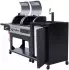 El Fuego Gas-/Holzkohlegrill mit Zapfanlage (AY599)