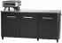 Cozze Outdoor Sideboard 210 x 67 x 90 cm schwarz (90528)