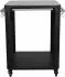 Cozze Outdoor-Tisch 66,5 x 83 x 77 cm schwarz (90300)