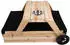 Small Foot Design Sandkasten mit Sitzgruppe und Matschtisch braun