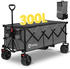 Grau (UG-FW36-UK): Sekey XXXL Bollerwagen Faltbar 300l/150kg