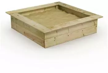 Wickey Wickey King Kong Sandkasten mit Sitzbank Garten Kinder - 120 x 120 cm