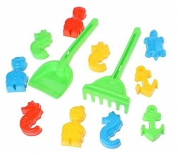 Androni Giocattoli Sandspielzeug-Set Meereswelt 12-tlg.
