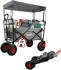 Lemodo Bollerwagen faltbar mit Dach