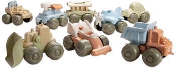 Dantoy Fahrzeugset aus Biokunststoff, 8-tlg.