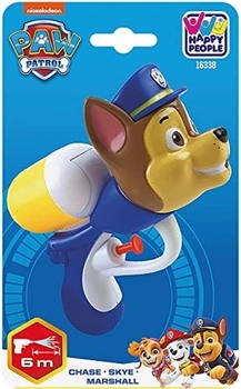 Happy People 16338 Paw Patrol Wasserpistole,16 cm, sortiert