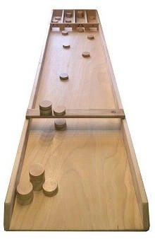 Holz-Bi-Ba-Butze Shuffleboard (D3208)
