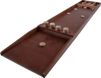 LONGFIELD GAMES Shuffleboard-Spiel mit 30 Scheiben