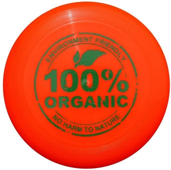 Euro Disc Organic Ultimate Frisbee 100% Organic 27cm Orange