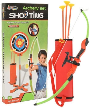 vidaXL Bogenschie&szlig;en-Set mit Zielscheibe f&uuml;r Kinder (80361)
