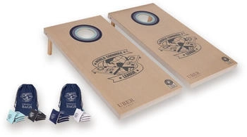 Uber World Cornhole League - Doppelboard-Set 120x60