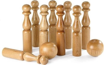 Gico Spielwaren Kegelspiel Holz 24 cm