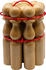 Gico Spielwaren Kegelspiel Holz 24 cm