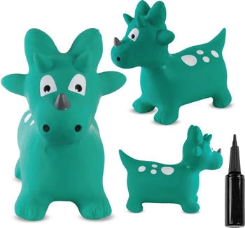 Sunbaby Hüpftier mit Pumpe grüner Dino