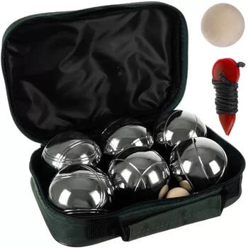 Kruzzel Boule Set 73 mm 6 gravierte Kugeln 23440