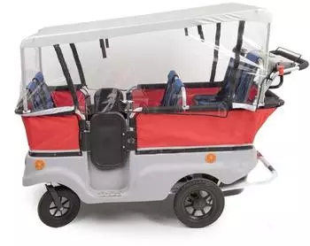 Winther Regenschutz für E-Turtle Kinderbus 6-Sitzer (8819089)