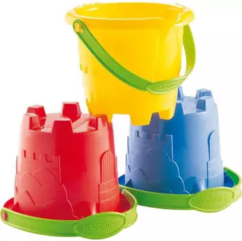Ecoiffier Eimer kleine Burg