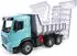 Lena Giga Trucks Muldenkipper Mercedes-Benz Arocs 67 cm - Kipplaster Spielzeug ab 3 Jahren, Outdoor Fahrzeug mit Stahlachsen, Made in Europe
