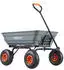 VEVOR Kippmulden-Transportwagen Polyethylen, Stahlrahmen, 2-in-1-Griff, 272kg (TC4253C)