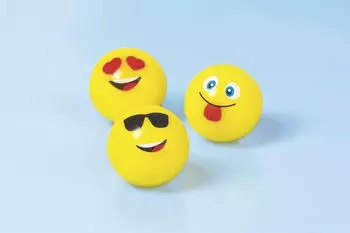 Brunnen Gummiball „Happy“ 4cm
