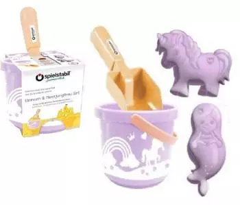 spielstabil Einhorn & Meerjungfrau Set 4-teilig 14 x 19 x 13,5 cm