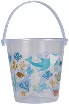 Little Dutch Eimer Ocean 21x18.2x19cm blau