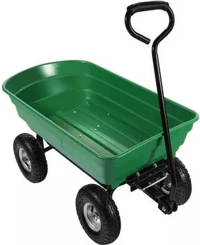 Wiltec Gartenwagen mit Kippfunktion 75l, 240kg (61306)