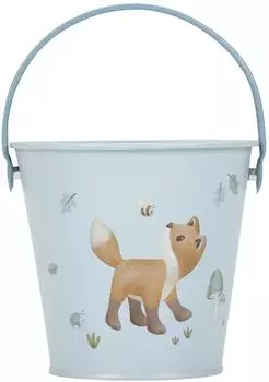 Little Dutch 9109 Eimer für Kinder - Forest Friends blau