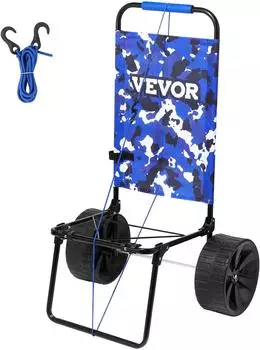 VEVOR Bollerwagen Stahl, faltbar, 31kg Tragkraft (CGY30005-SIS)