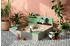 Muddy Buddy Sandkasten Cozy House Eukalyptus