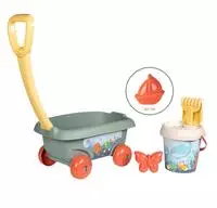 Simba 7600867034, Simba-Dickie Life Handwagen mit Eimergarnitur