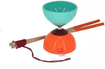 Legami Diabolo Jonglier-Spielzeug, robust, leichte Stäbe (DBL0001)